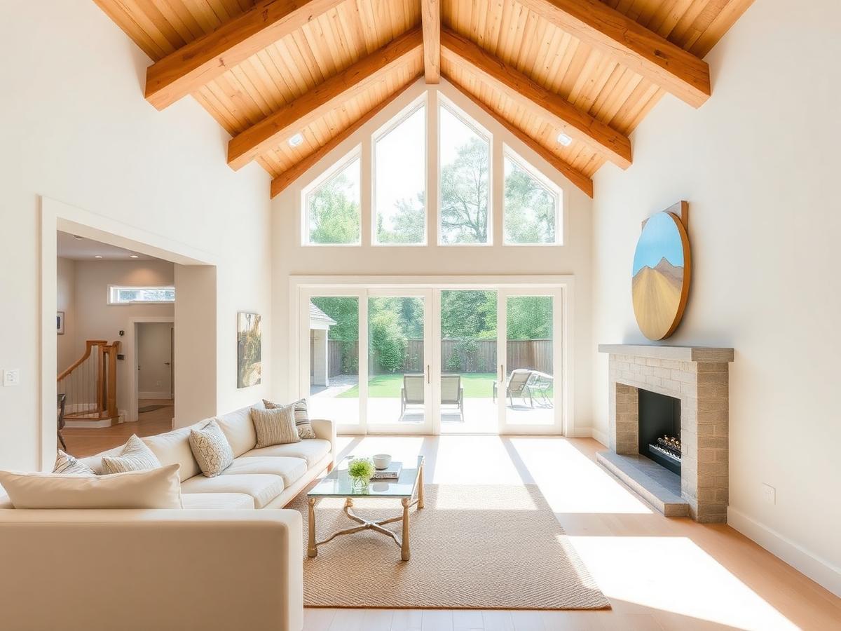 Vaulted Living Addition